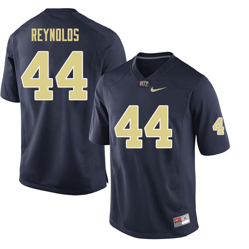 Men #44 Elias Reynolds Pittsburgh Panthers College Football Jerseys Sale-Navy